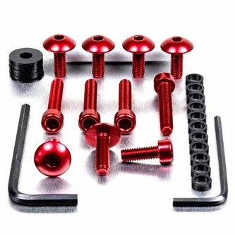 kit viti carena suzuki gsx 1400 01 07 ergal rosso pro bolt