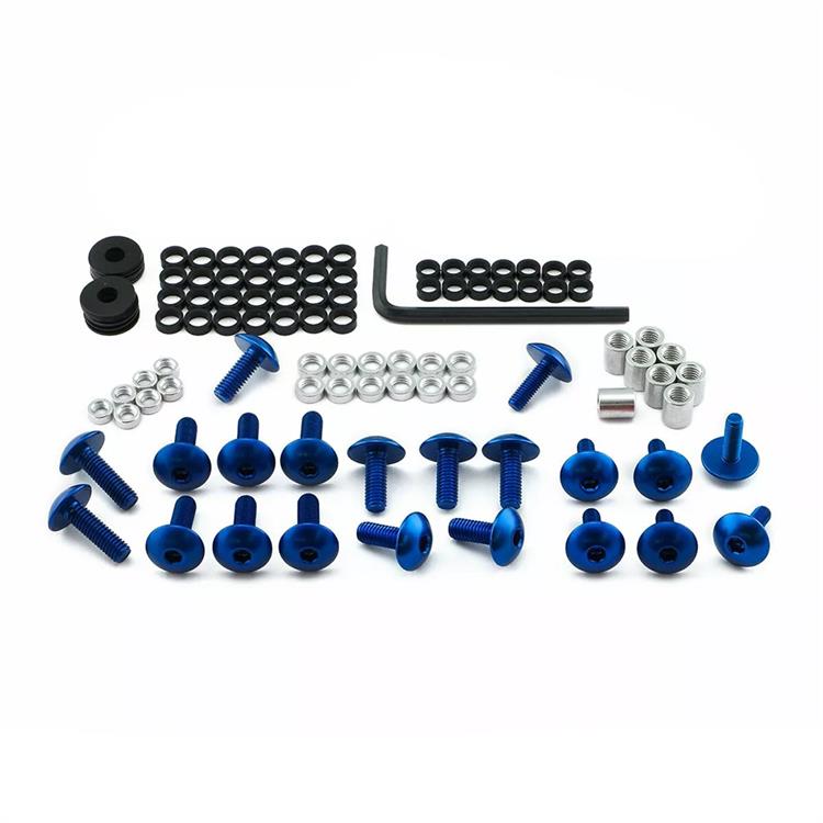 Kit viti carena Suzuki Gsx R 1000 (12-16) ergal Blu Pro Bolt