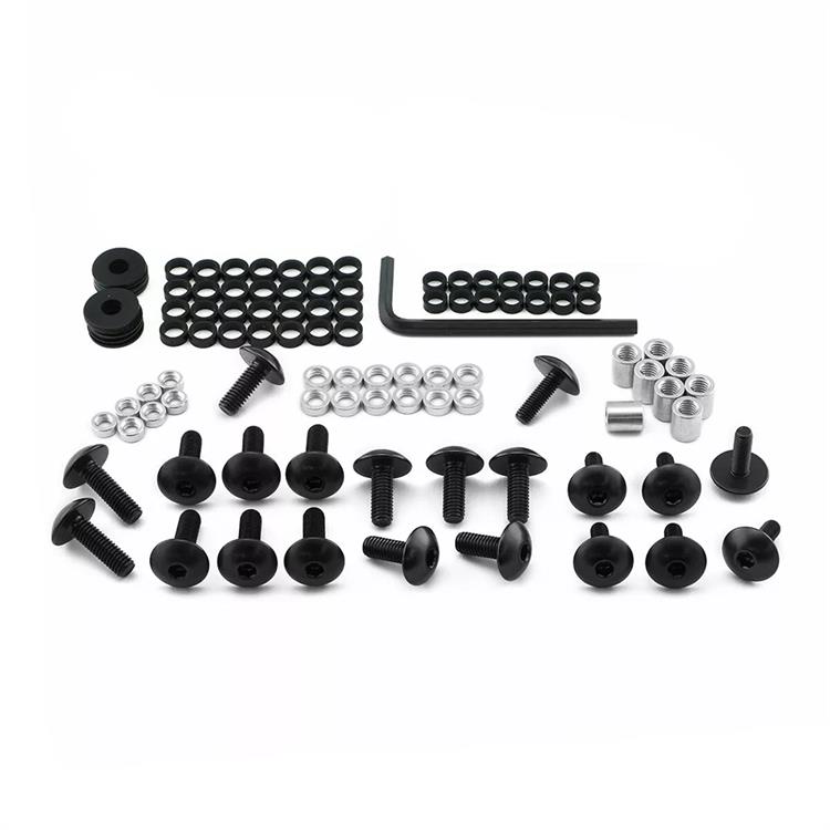 Kit viti carena Suzuki Gsx R 1000 ABS (15-16) ergal Nero Pro Bolt
