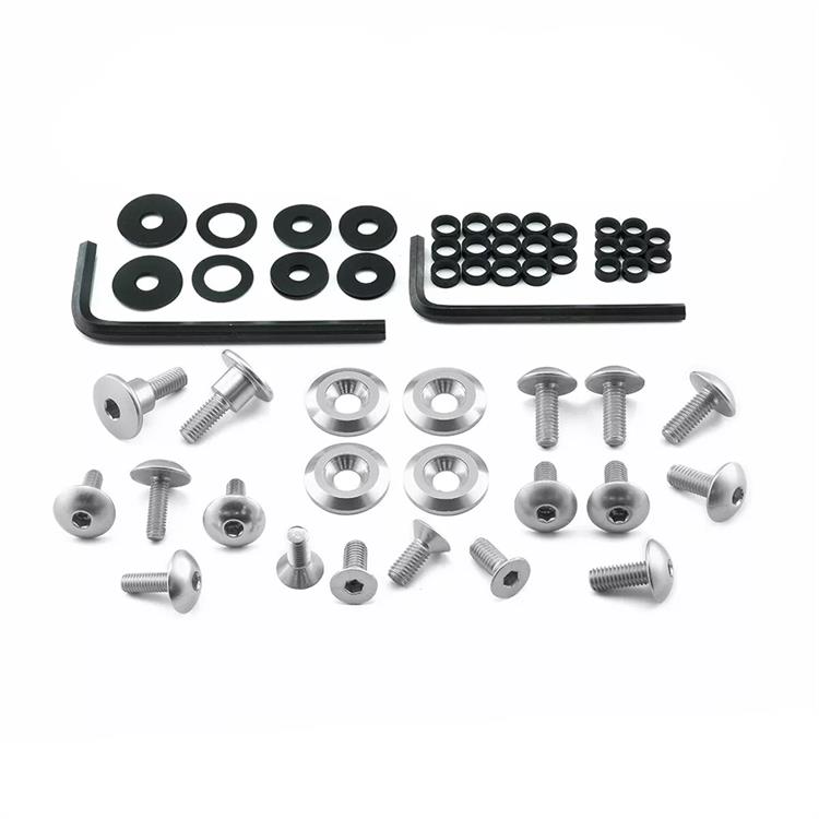 Kit viti carena Suzuki Gsx S 1000 ABS (15-20) ergal Argento Pro Bolt