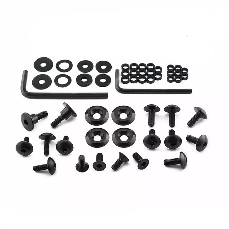 Kit viti carena Suzuki Gsx S 1000 ABS (15-20) ergal Nero Pro Bolt