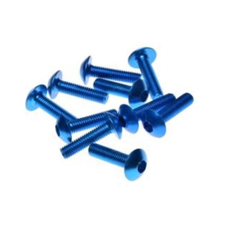 Kit viti in ergal TBEI M5x20 Blu (10pz)