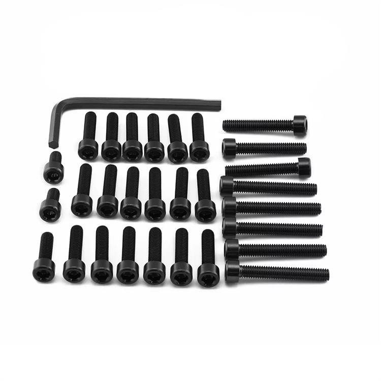 Kit viti motore Aprilia RSV4 1000 RF ABS (2015-2020) ergal Nero Pro Bolt