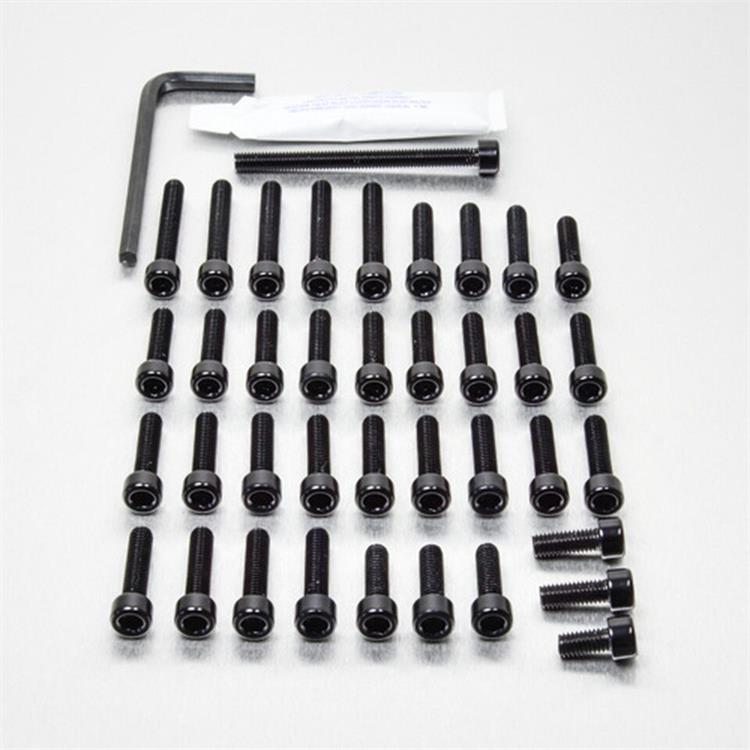 Kit viti motore Kawasaki Ninja 650 ABS (2017-2024) ergal Nero Pro Bolt