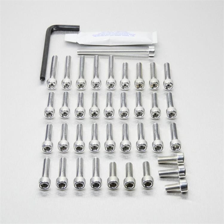 Kit viti motore Kawasaki Ninja 650 ABS Performance (2019-2024) ergal Argento Pro Bolt