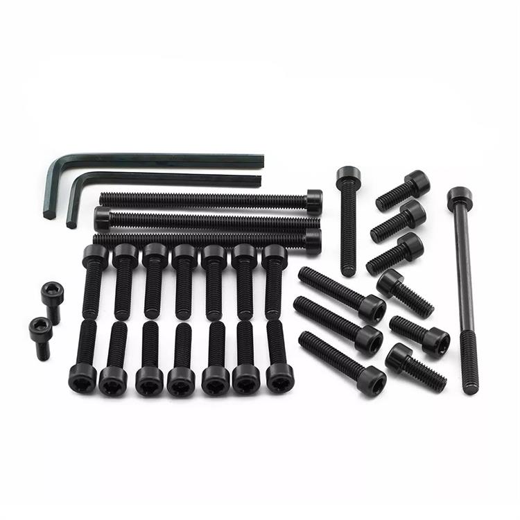 Kit viti motore Ducati Monster 696 (08-14) ergal Nero Pro Bolt