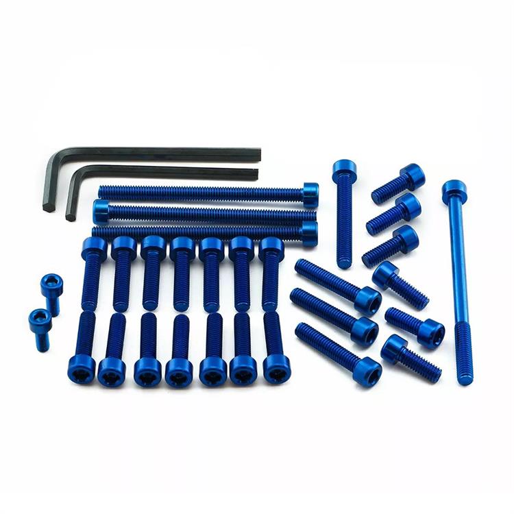 Kit viti motore Ducati Monster 696 ABS 20th Anniversary (13) ergal Blu Pro Bolt