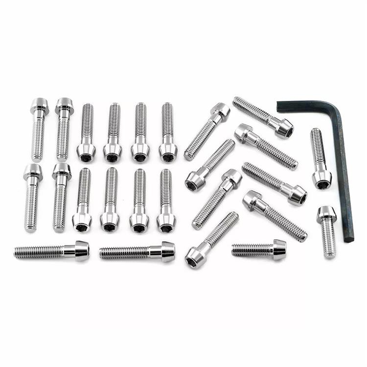 Kit viti motore Honda CBR 1000 RR ABS Fireblade (2017-2021) ergal Argento Pro Bolt