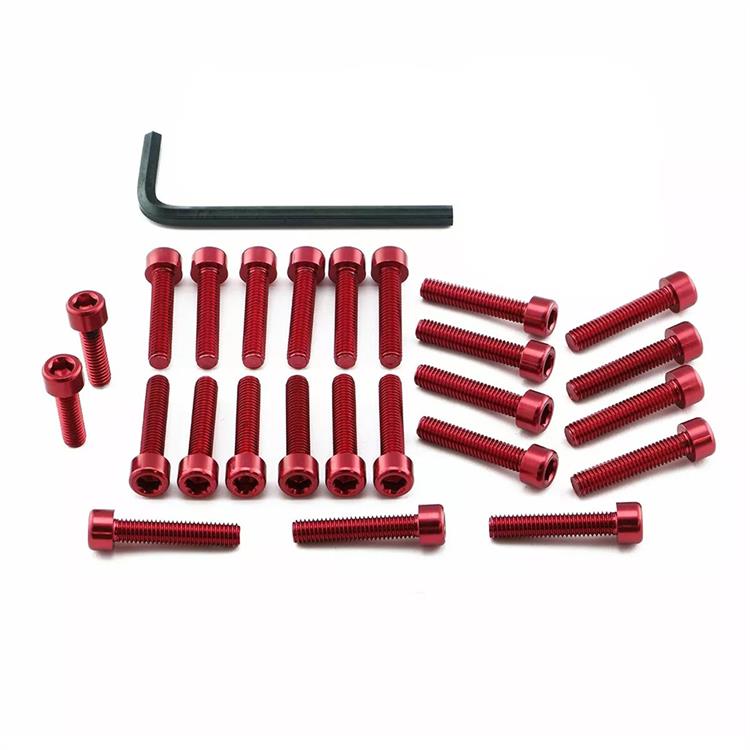 Kit viti motore Honda CBR 1000 RR ABS Fireblade SP 2 (2017-2018) ergal Rosso Pro Bolt