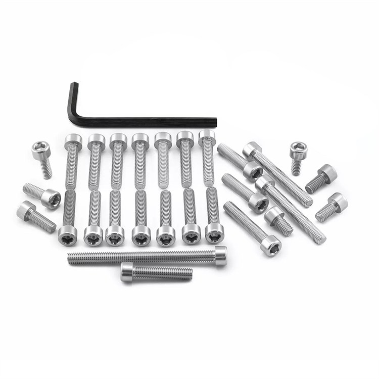 Kit viti motore Kawasaki EX 300 ABS Ninja (2013-2017) ergal Argento Pro Bolt