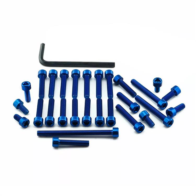 Kit viti motore Kawasaki EX 300 ABS Ninja 30th Anniversary Edition (15) ergal Blu Pro Bolt