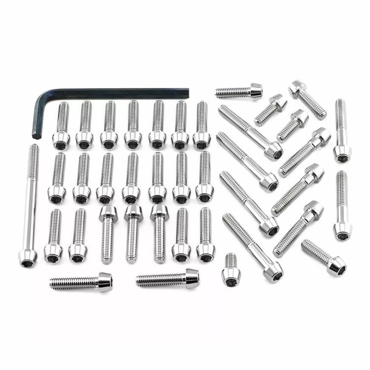 Kit viti motore Kawasaki Ninja 650 (2017-2019) ergal Argento Pro Bolt