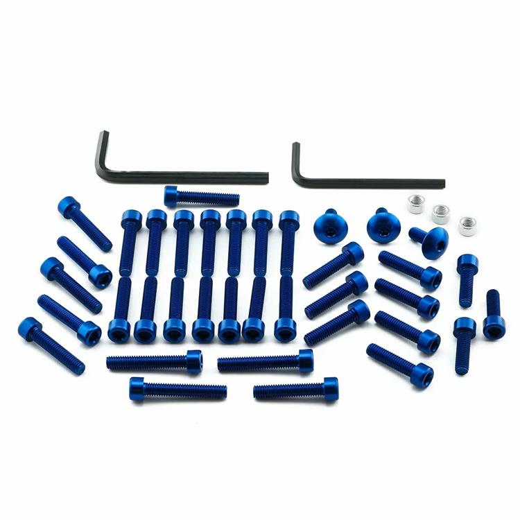 Kit viti motore Suzuki GSX 1300 BK ABS B King (2008-2011) ergal Blu Pro Bolt
