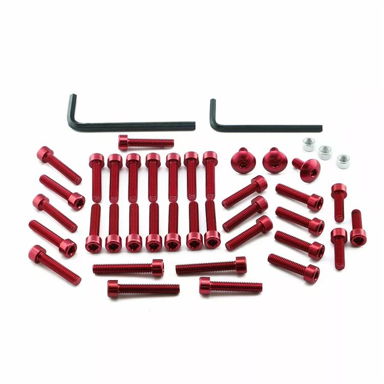 Kit viti motore Suzuki GSX 1300 BK ABS B King (2008-2011) ergal Rosso Pro Bolt
