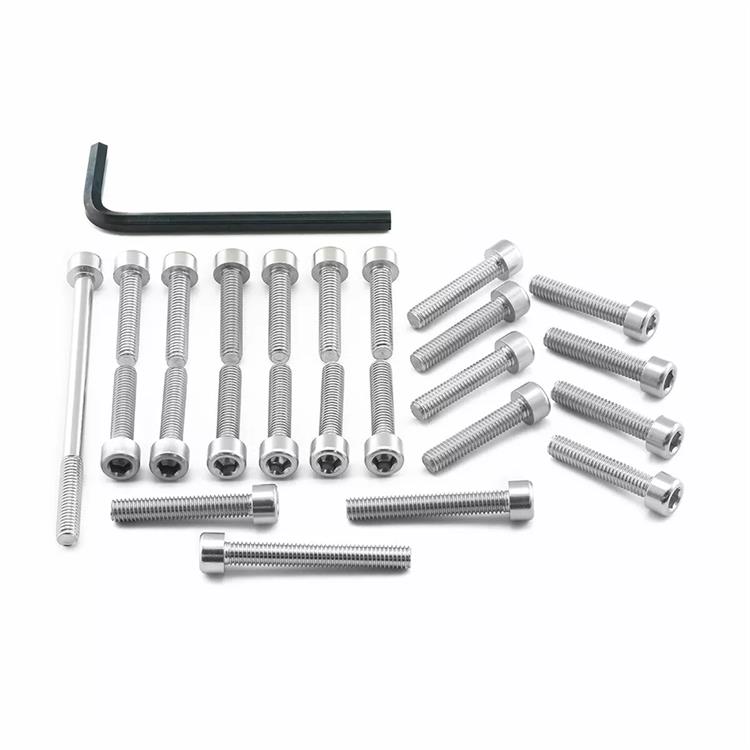 Kit viti motore Suzuki GSX R 1000 R ABS 100th Anniversary Edition (2021) ergal Argento Pro Bolt