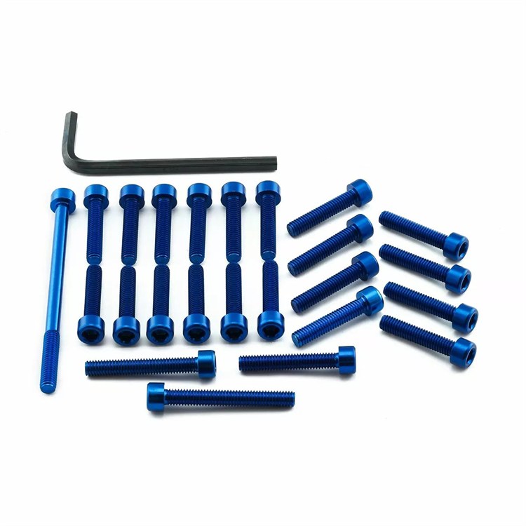 Kit viti motore Suzuki GSX R 1000 R ABS 100th Anniversary Edition (2021) ergal Blu Pro Bolt