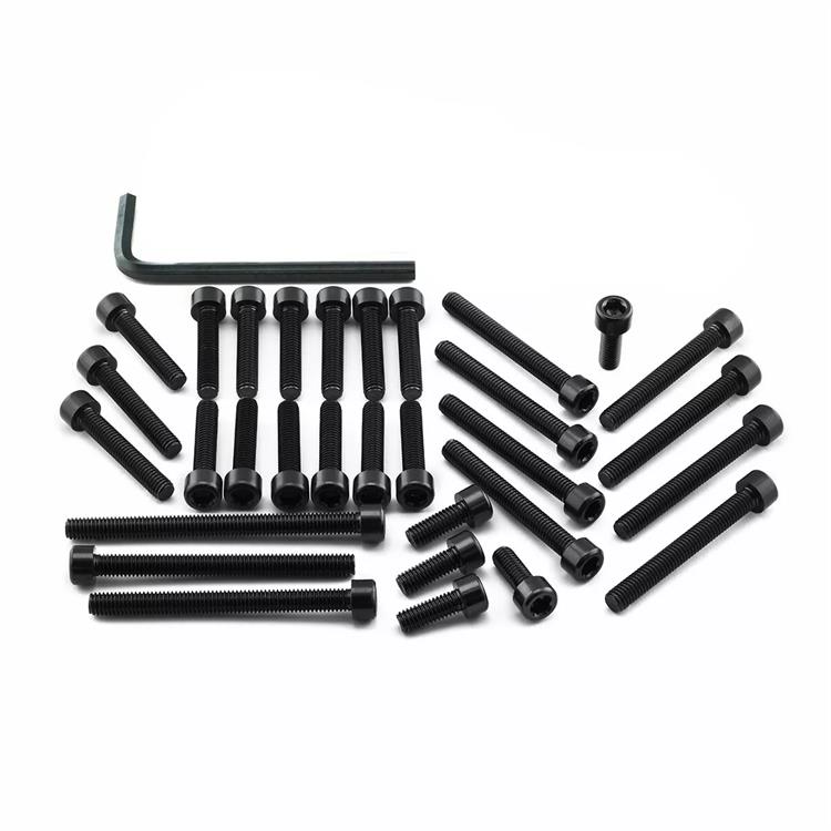 Kit viti motore Suzuki GSX R 600 (11-16) ergal Nero Pro Bolt