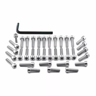 kit viti motore triumph street triple 675 rx abs 15 16 ergal argento pro bolt