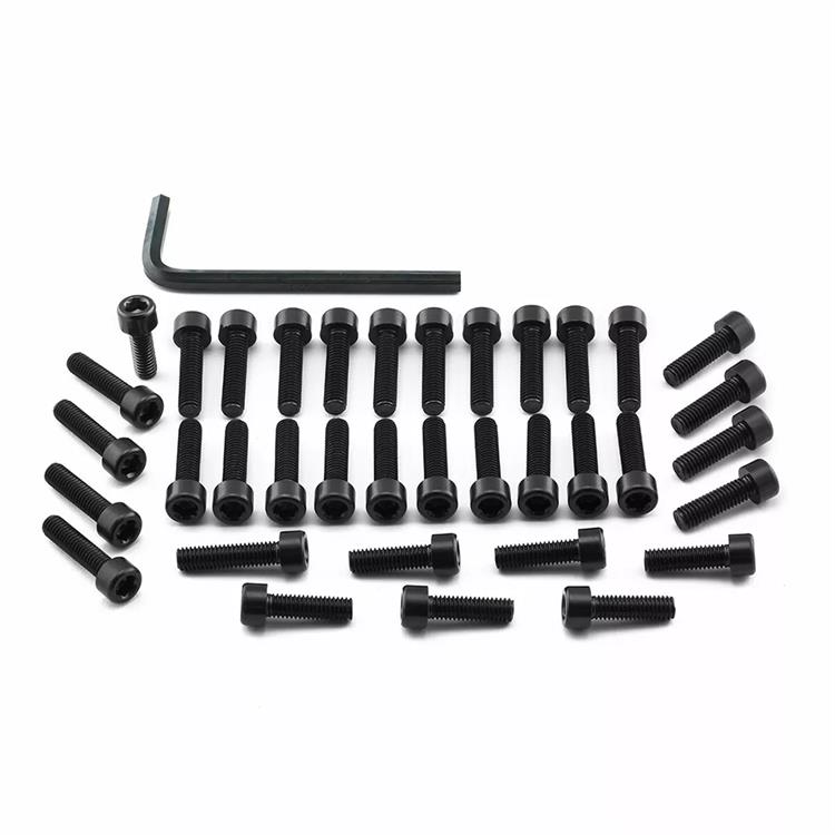 Kit viti motore Triumph Street Triple 675 RX ABS (15-16) ergal Nero Pro Bolt