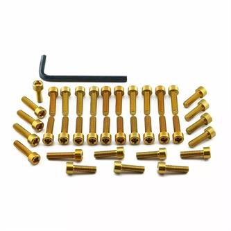 kit viti motore triumph street triple 675 rx abs 15 16 ergal oro pro bolt