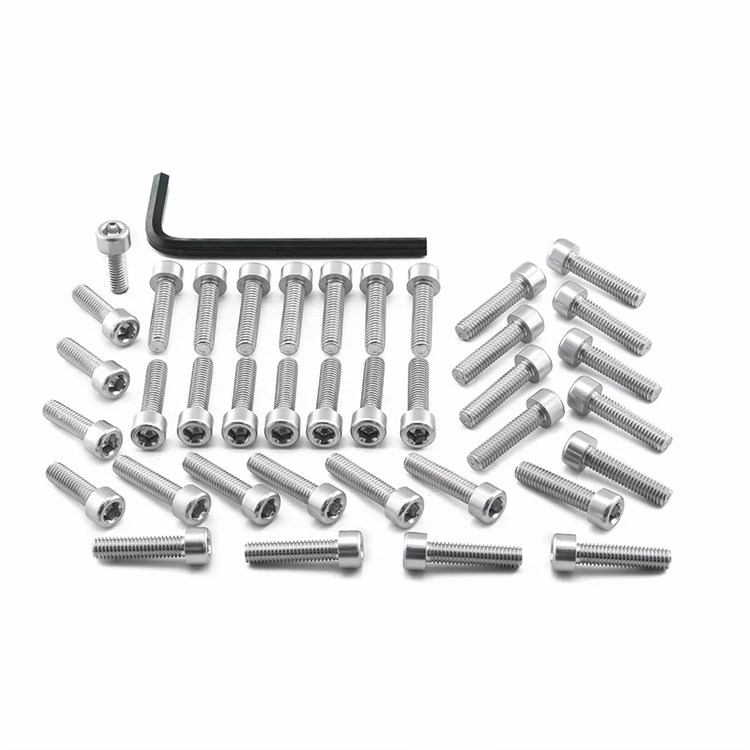 Kit viti motore Triumph Street Triple 765 RS ABS (2017-2023) ergal Argento Pro Bolt