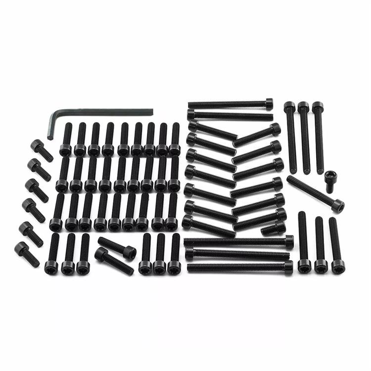 Kit viti motore Yamaha MT 01 1700 (2005-2009) ergal Nero Pro Bolt