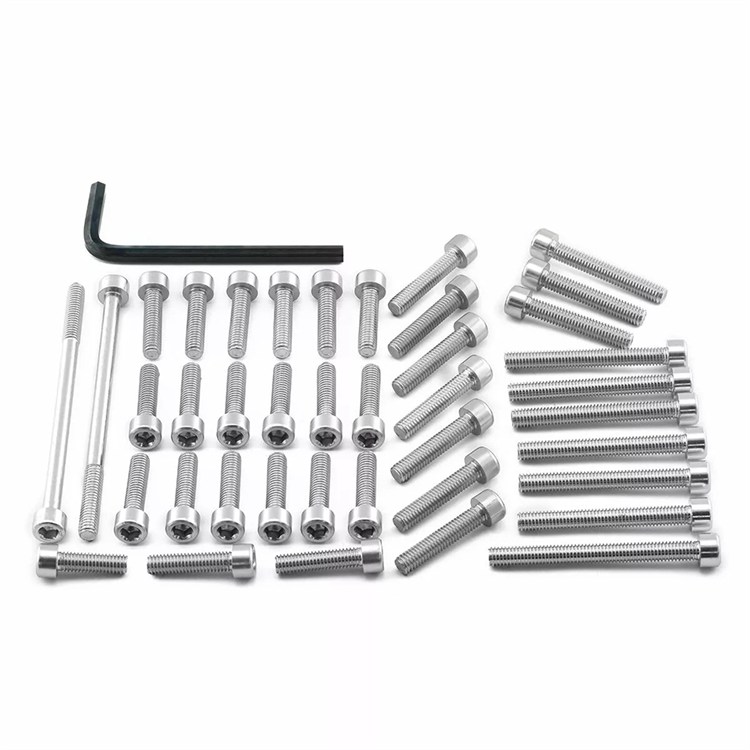 Kit viti motore Yamaha MT 03 660 (2006-2013) ergal Argento Pro Bolt