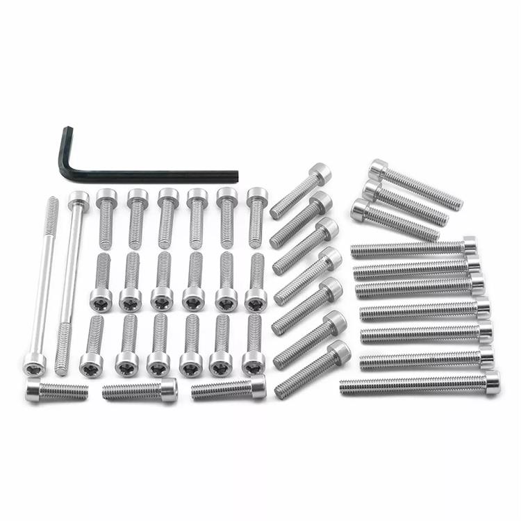 Kit viti motore Yamaha MT 03 660 (2006-2013) ergal Argento Pro Bolt