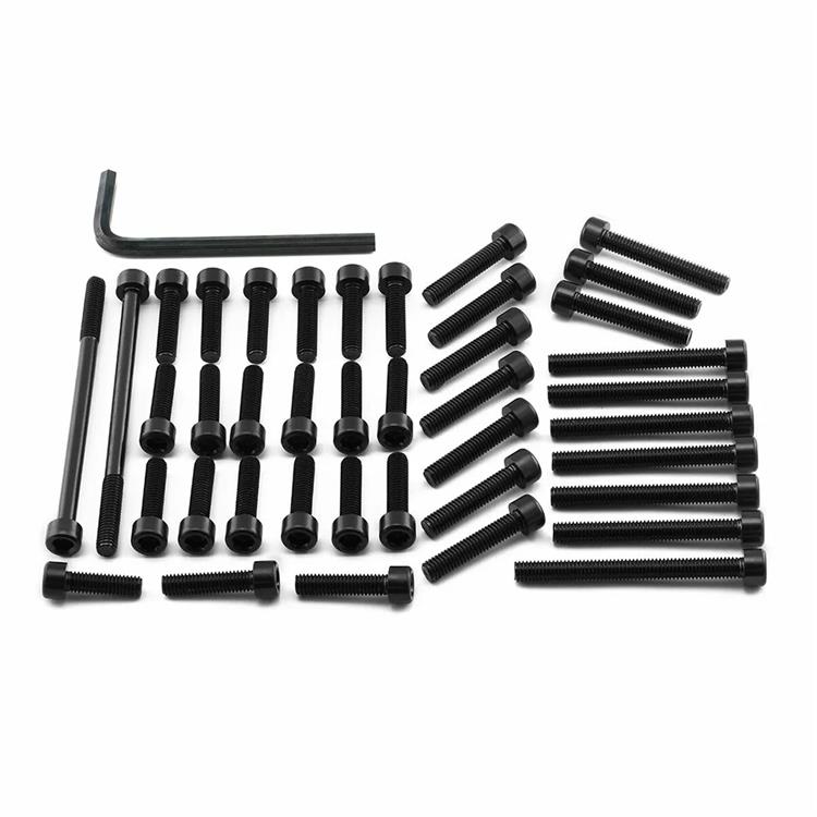 Kit viti motore Yamaha MT 03 660 (2006-2013) ergal Nero Pro Bolt