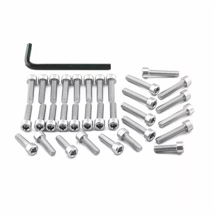 Kit viti motore Yamaha MT 07 ABS Tracer (2018-2019) ergal Argento Pro Bolt