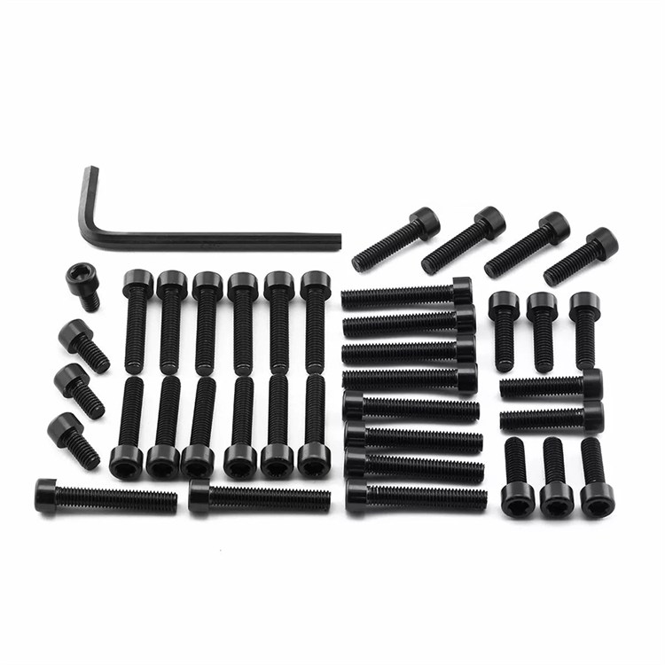 Kit viti motore Yamaha MT 10 ABS Tourer Edition (2018-2021) ergal Nero Pro Bolt