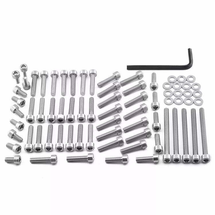 Kit viti motore Yamaha VMX 1700 ABS Vmax (2009-2016) ergal Argento Pro Bolt