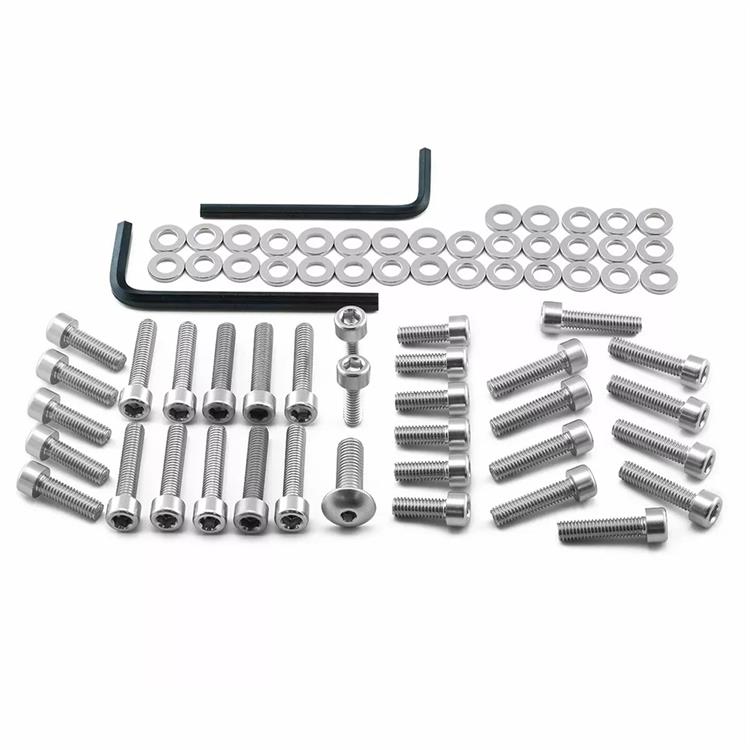 Kit viti motore Yamaha YZF R1 1000 (2009-2014) ergal Argento Pro Bolt