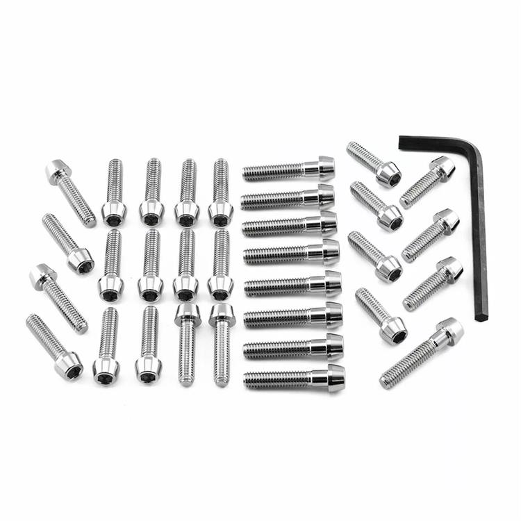 Kit viti motore Yamaha YZF R6 600 R6 GYTR (22-24) ergal Argento Pro Bolt