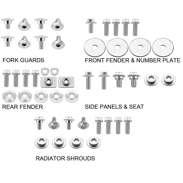 Kit viti plastiche Honda CRF 250 R (2004-2009)