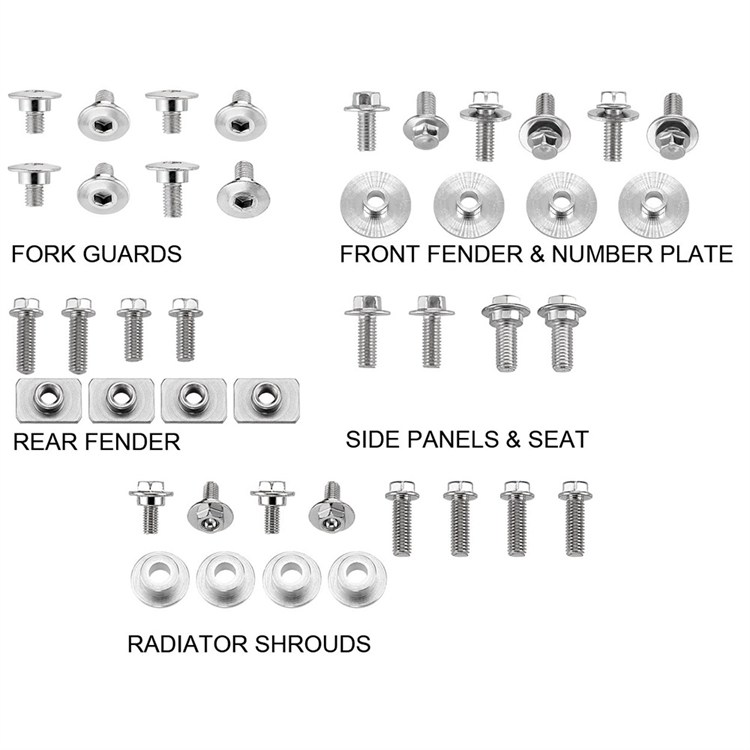 Kit viti plastiche Honda CRF 450 R (2009-2012)