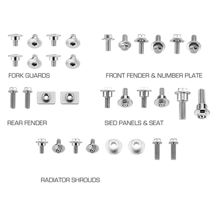 Kit viti plastiche Honda CRF 450 R (2013-2016)