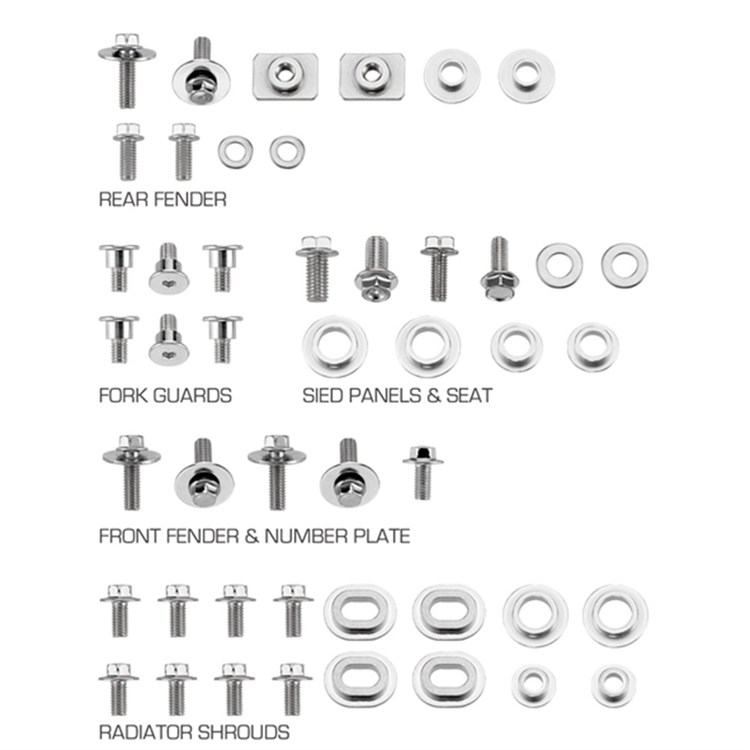 Kit viti plastiche Yamaha WR 450 F (2012-2015)