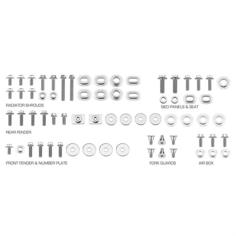 Kit viti plastiche Yamaha WR 450 F (16-19)