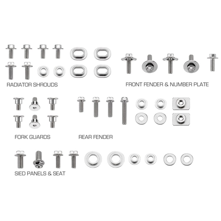 Kit viti plastiche Yamaha YZ 250 (2002-2021)