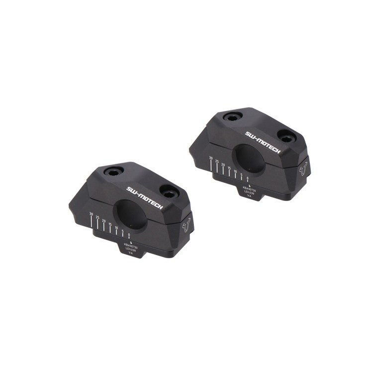 Riser manubrio inclinato regolabile per 22 LEH.00.039.30000/B
