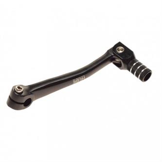 pedalina cambio pit bike cnc nero argento