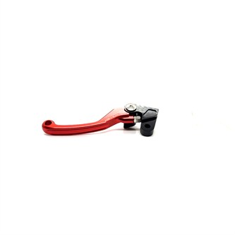leva cnc antirottura per braccialetto frizione nrteam rossa