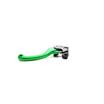 leva cnc antirottura per braccialetto frizione nrteam verde