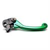 Leva freno CNC antirottura Kawasaki KX 450 F (06-12) verde in Manubrio e Parti