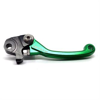 leva freno cnc antirottura kawasaki kx 450 f 13 18 verde