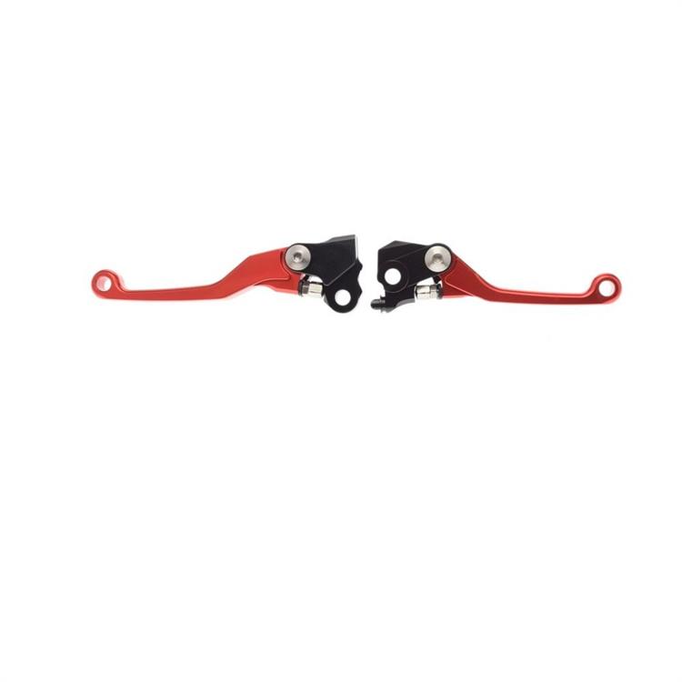Leva freno e frizione CNC antirottura Honda CRF 250 R (07-24) Rosso