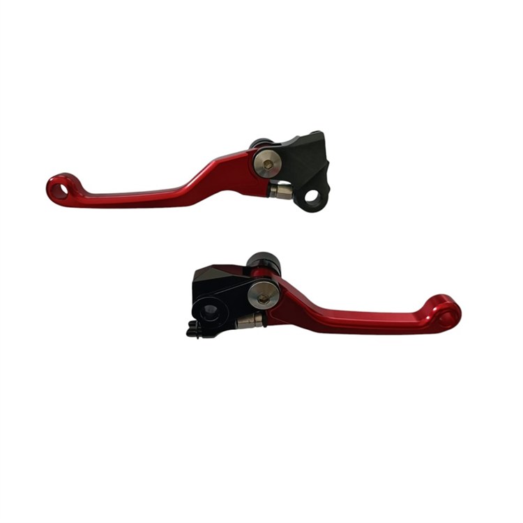 Leva freno e frizione CNC antirottura Honda CRF 450 R (2007-2020) Rosso