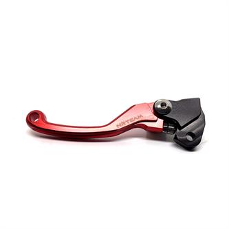 leva frizione cnc antirottura kawasaki kx 125 87 08 rossa