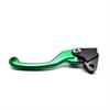 Leva frizione CNC antirottura Yamaha YZ 125 (00-14) verde in Manubrio e Parti